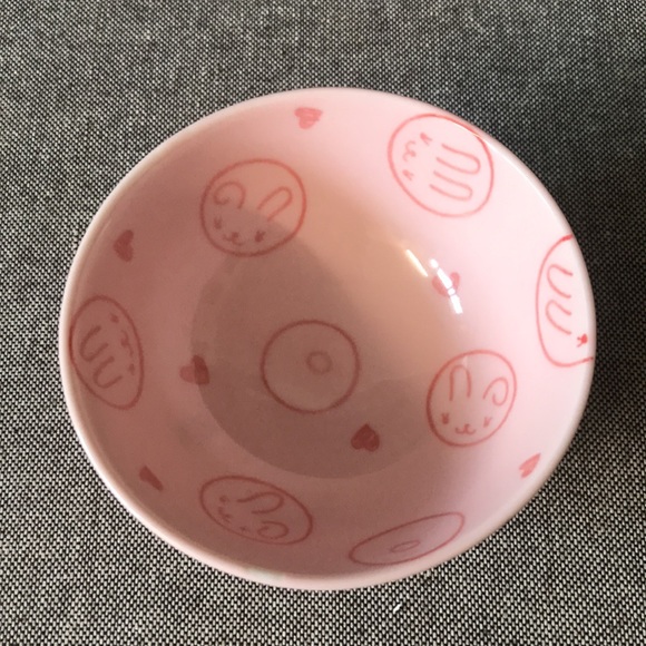 Kotobuki Kids Rice Noodle Bunny Bowl 4” - Picture 4 of 5